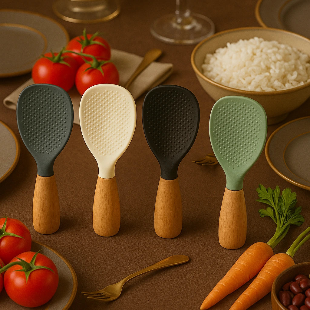 Colher Essenza Silicone: 1 Colher Antiaderente Livre de BPA