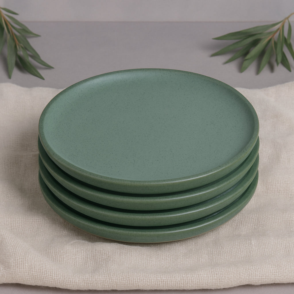 Jogo de Pratos Boreal: Pratos Rasos de Porcelana (6 Unidades)